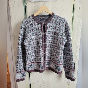 Woolrich Wool Women's Winter Patterned Sweater